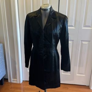 Vintage Miss k satin trench style jacket